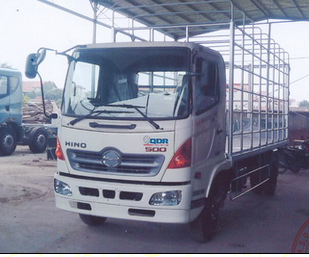 Xe tải Hino FC9JJSW chở gia cầm | Xe tải Hino 5,4 tấn chở gia cầm thùng dài 5,6m