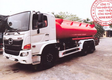 Xe tải Hino xi téc chở nước 15m3
